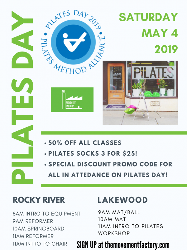 Pilates Day Event: Intro to the Chair