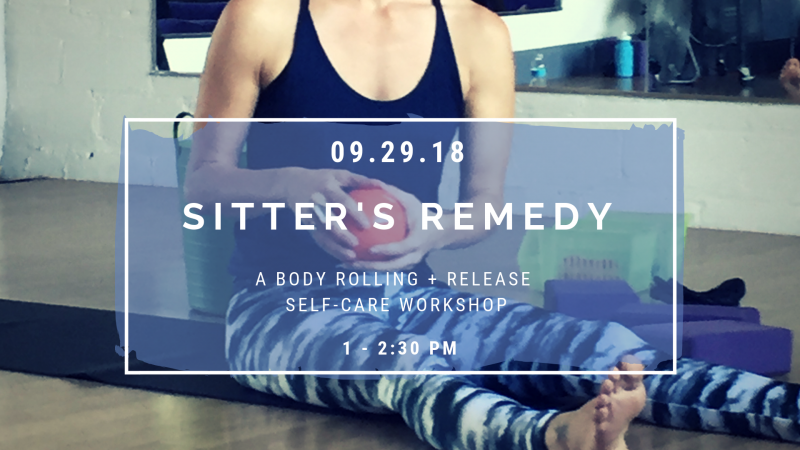 Pilates Master Workshop: Sitter's Remedy Roll + Release